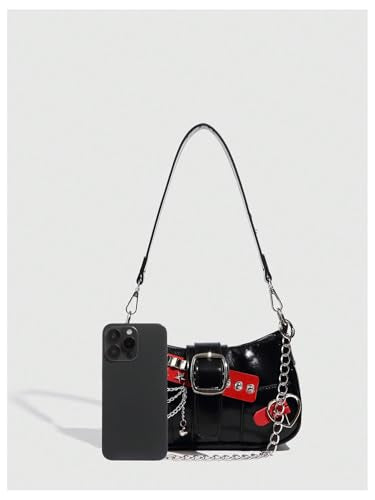 Women's Y2K Star Embroidery Shoulder Bag