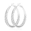 Sterling Silver Hoop Earrings Hypoallergenic Thick Silver Earrings