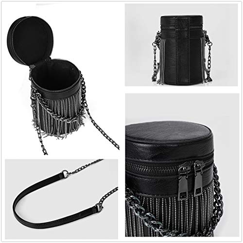 Y2K Punk Tassel Fringe Tote