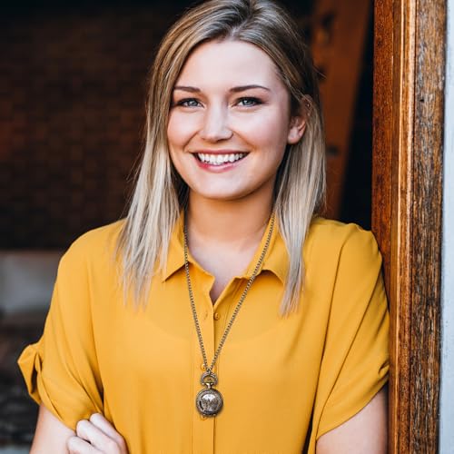 Hollow Butterfly Pocket Watches: Women's Bronze Vintage Analog Quartz
