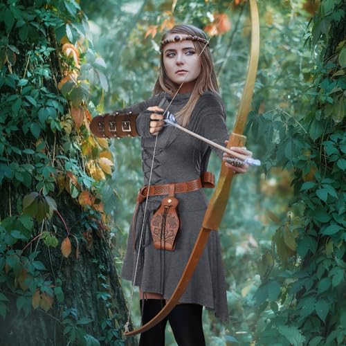 Suhine 5pcs Halloween Renaissance Women Costume