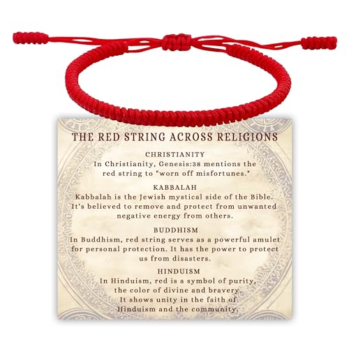 Red Bracelet for Women Men, Rakhi for Brother, Baby Protection Gift