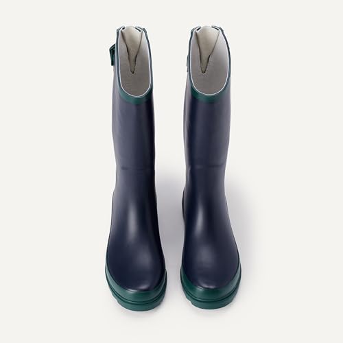Women's Waterproof Tall Rain Boot With Adjustable
