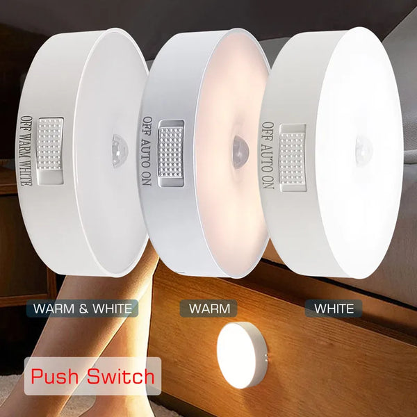 Motion Sensor LED Light LED Lamp for Kitchen Bedroom Stairs Hallway Cabinet Closet Wardrobe Night...