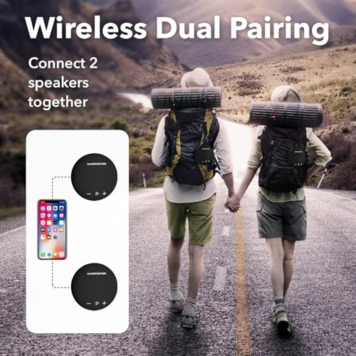 Monster IPX8 Waterproof Bluetooth Speaker – HD Sound