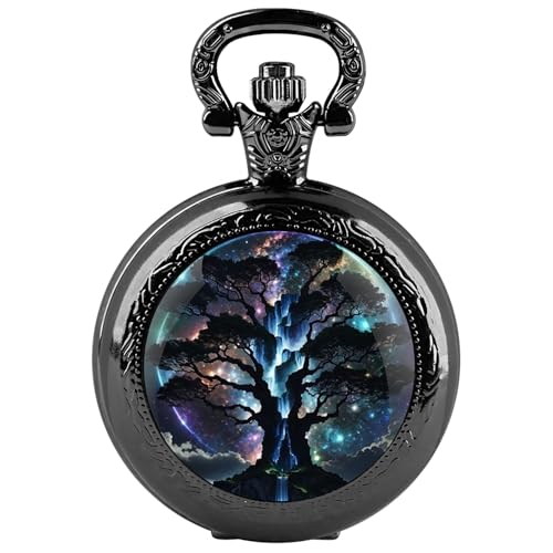 Classic Glass Dome Unisex Arabic Numerals Dial Quartz Pocket Watch Wom Main image