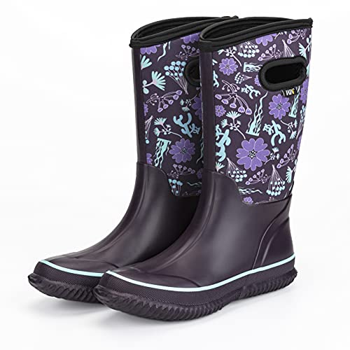 Mid-calf Rain Boots - Waterproof Insulated 5.5mm Neoprene Mud Boots Secondary image