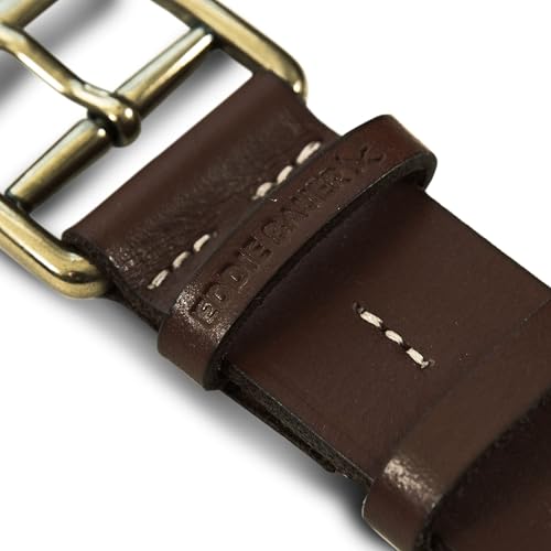 Eddie Bauer Women's Casual Leather Belts With Durable Metal Buckle