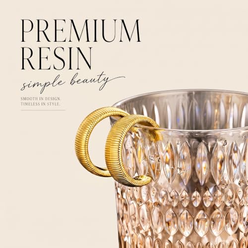30 Pairs Chunky Gold Hoop Earrings for Women, Multipack Jewelry for Gift Secondary image