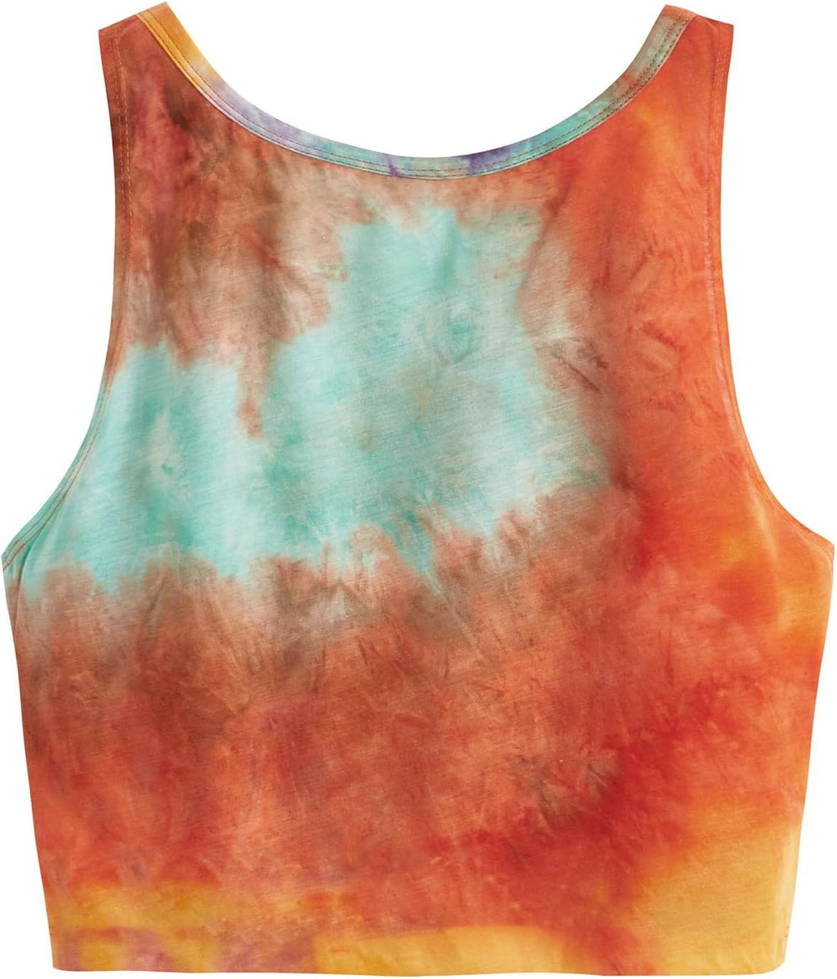 Remidoo Crop Tops for Women Casual Cropped Tank Top Summer Sleeveless Shirts