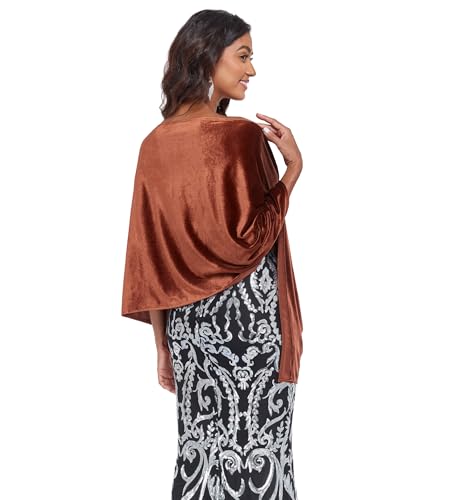 Velvet Shawl Wraps for Women Evening Bridesmaid Winter Shawl Cover