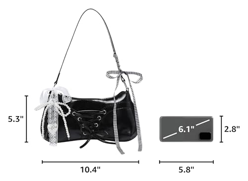 Verdusa Women's Y2K Cute Kawaii Vintage Shoulder Bag
