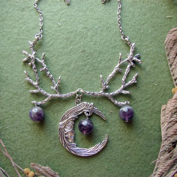 Moon Phase Necklace - Lunar Cycle Jewelry