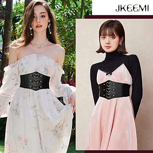 Metal Ring Wide Elastic Waspie Corset Belt Secondary image