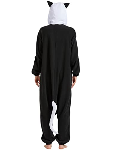 SAMGU Adult Onesie Animal Halloween Cosplay Costume One Piece Pajamas for Women and Men