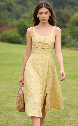 Vintage Midi Tea-Party A-Line Sundress