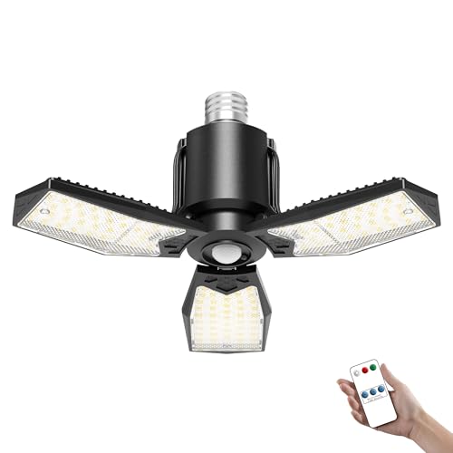 Motion Sensor Garage LED Light Bulb Indoor for Basement, Attic (1 Pack)