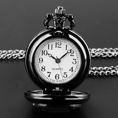 Vintage Pocket Watch for Women Men Graphic Design Quartz Pocket Watche