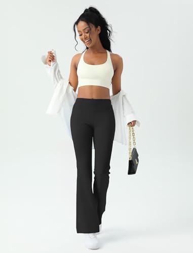 Women's Yoga Pants Bootcut Flare Leggings Flared Bell Bottom Leggings