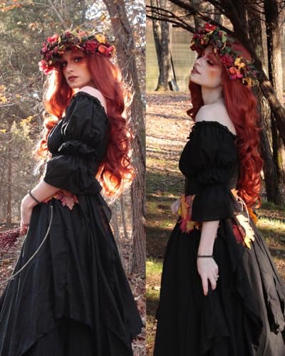 Renaissance Dress Women Victorian Dresses White Fairy Witch Wedding Dress