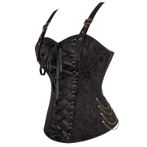 Victorian Plus Size Renaissance Strap Corset Secondary image