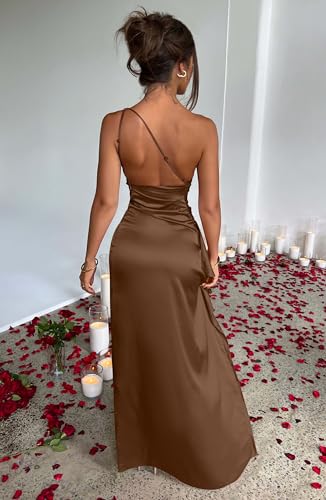 Memoriesea Women's High Split Wedding Guest Party Maxi Dress