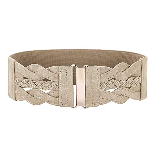 Women's Elastic Wide Belts Vintage Stretchy Belt Retro Main image
