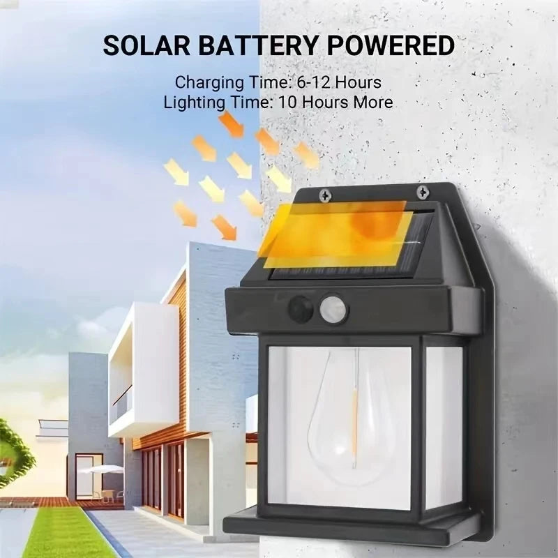 Powerful Solar Wall LED Light Sensor Solar Energy Wall Lantern LED
