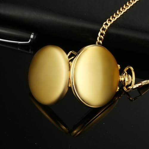 Smooth Quartz Pocket Watches for Men Multifunctional Chronograph Class Secondary image