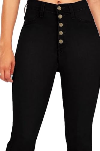 High Waisted Flare Jeans For Women Stretch Wide Leg Jeans