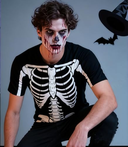 uideazone Mens 3D Funny Graphic T Shirt Novelty Short Sleeve Costume Tees
