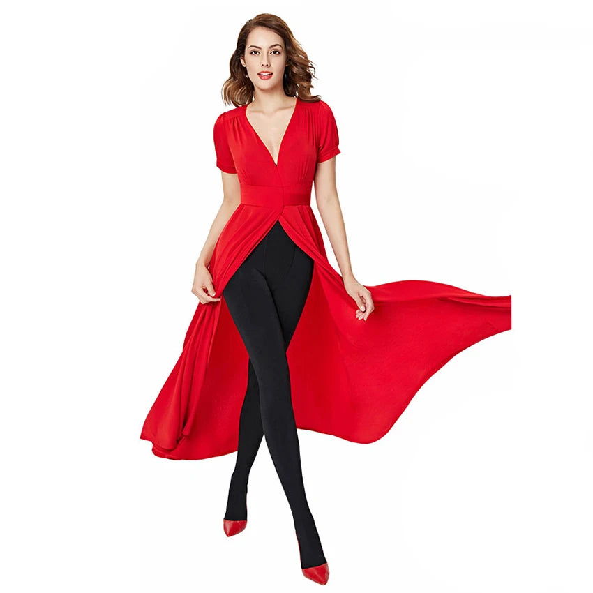 120D High Elastic Opaque Tights – Autumn & Spring Secondary image