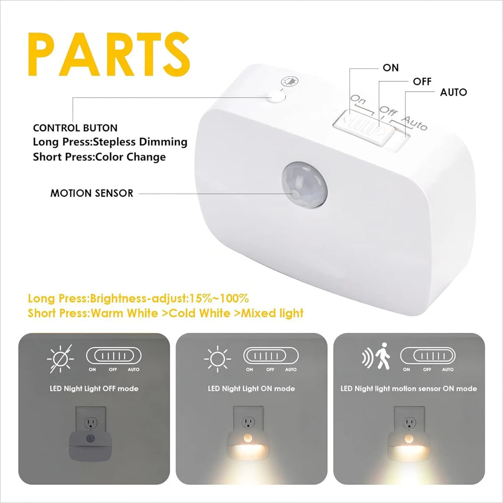 LED Night LED Light 220v Wall Lamp for Home Aisle wc Hallway Stair Kitchen Bedroom Night Lamp