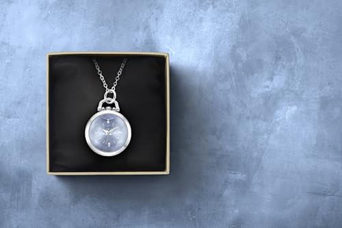 Jessica Simpson Pendant Necklace Watch for Women