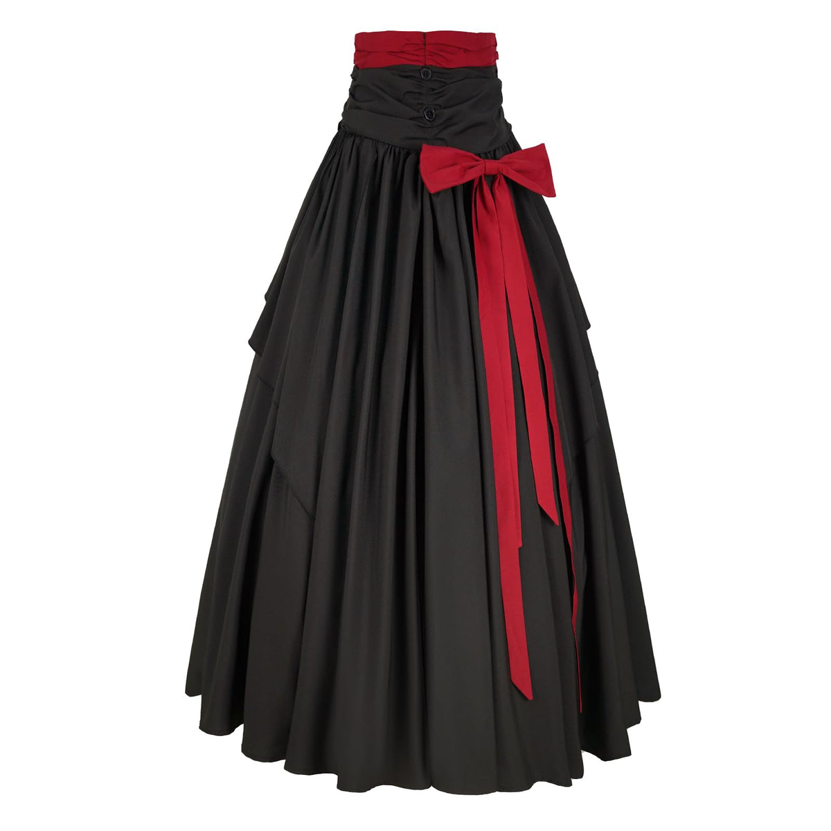 Women's Victorian Skirt Renaissance High Waist Maxi Skirt