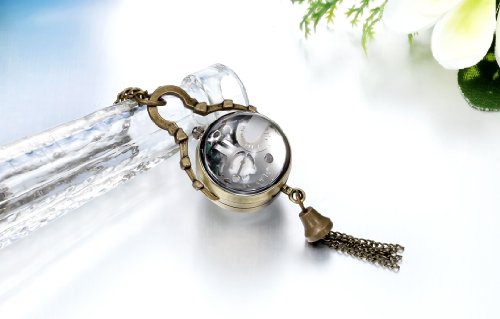 Fisheye Glass Ball Retro Pocket Watch
