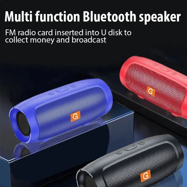 Portable Outdoor Subwoofer Bluetooth Speaker