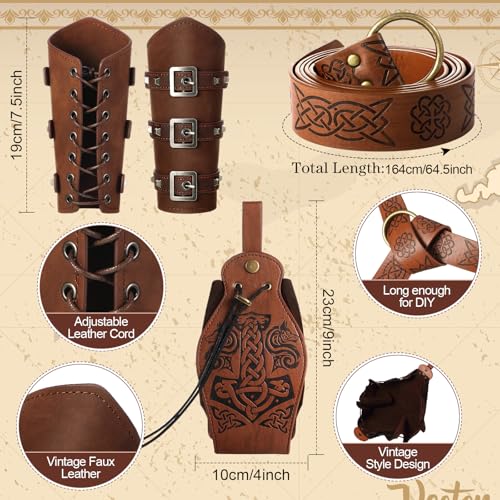 Suhine 5pcs Halloween Renaissance Women Costume Secondary image