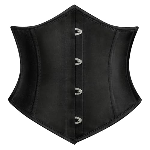 Scarlet Darkness Corset Belt for Women Fishbone Wide Waist Corset Pirate Belt