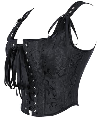 Floral Jacquard Renaissance Underbust Corset