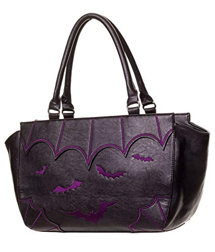 Women's Bats Handbag Dark Gothic Purse Alternative Shoulder Bag