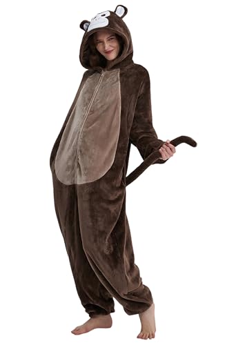SAMGU Adult Onesie Animal Pajamas Halloween Cosplay Costumes Sleepwear Homewear