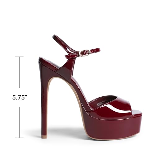 DREAM PAIRS Women's High Platform Heels Heeled Sandals