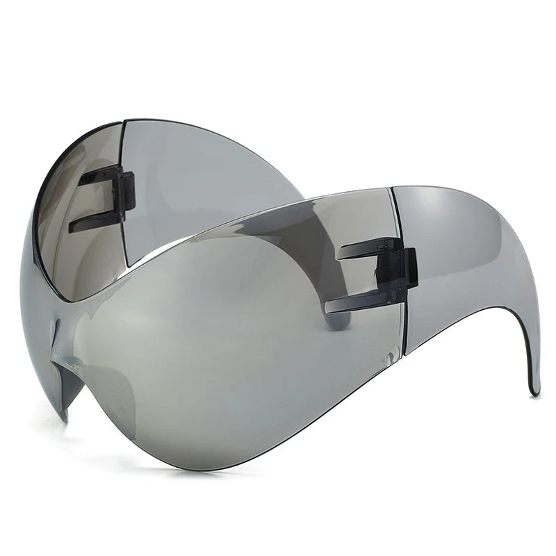Oversized Y2K Punk One-Piece Windproof Sport Goggles