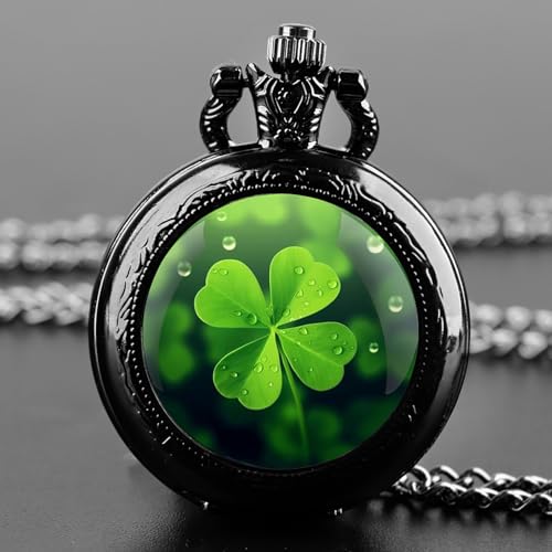 Vintage Pocket Watch for Women Men Graphic Animal Design Quartz Pocket Secondary image