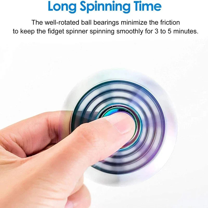 Rainbow Metal EDC Fidget Spinner