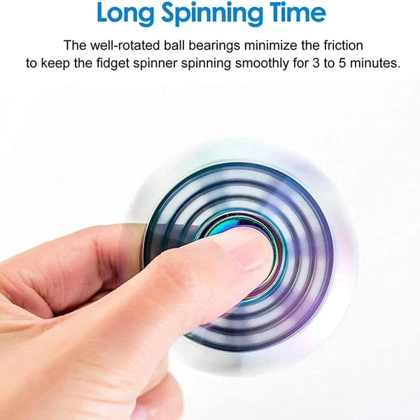 Rainbow Metal EDC Fidget Spinner