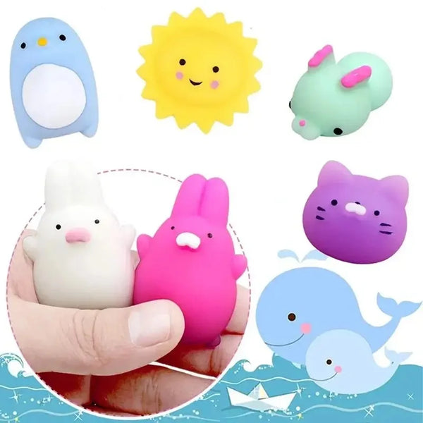 20-Pack Mini Squeeze Animal Stress Toys