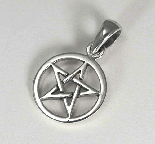 Sterling Silver Pentagram Necklace
