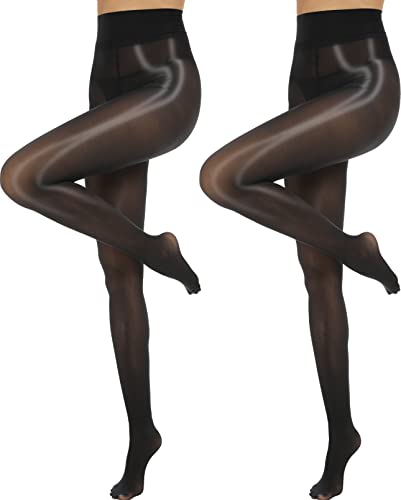 Shimmery Sheer Pantyhose – 2 Pairs Main image